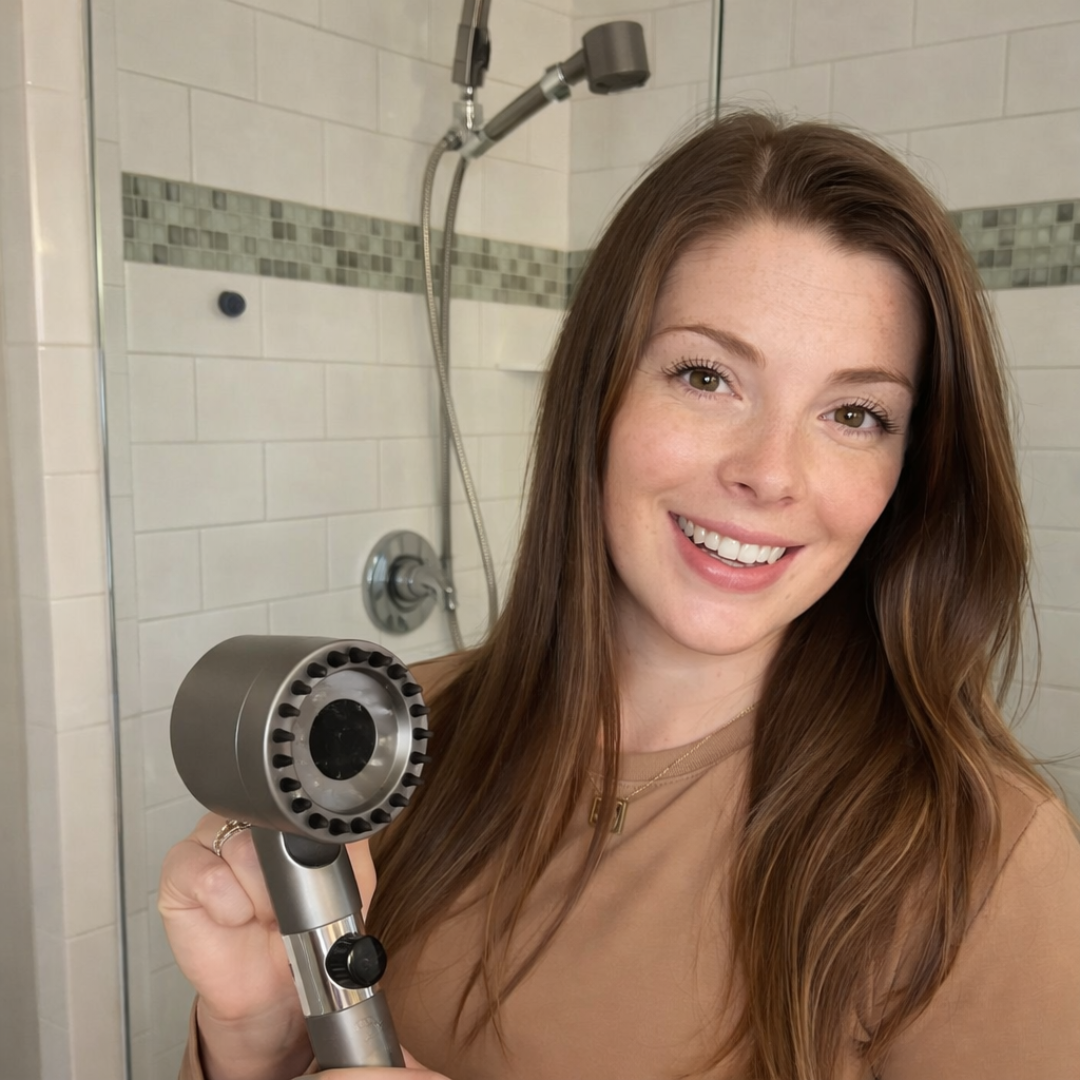 PureFlow™ Shower Head Kit + 5 FREE Filters