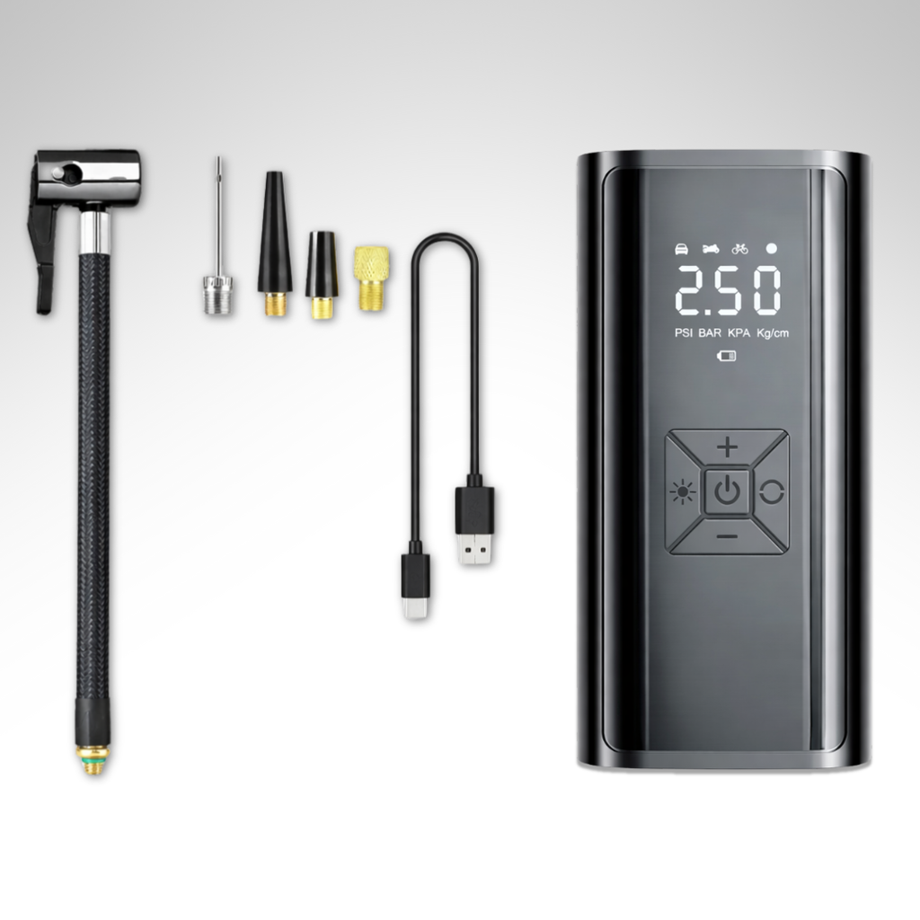 RoadMate™ Portable Power Bank Tyre Inflator